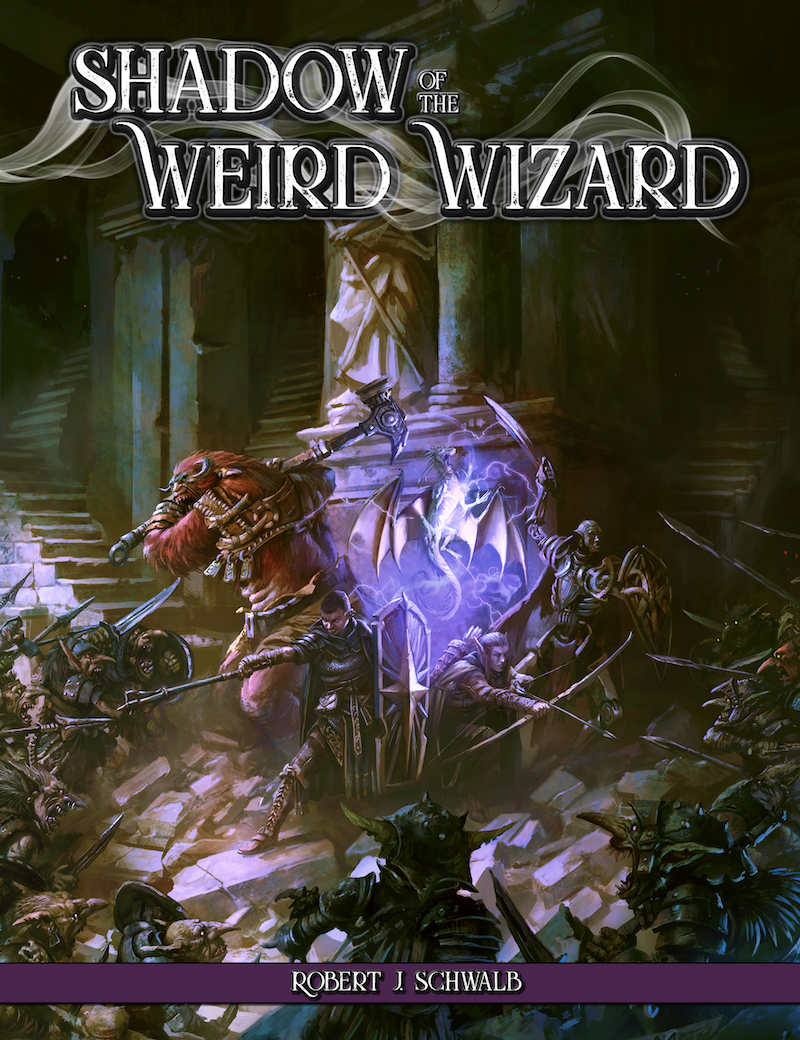 Ring Side Report- RPG review of Shadow of the Weird Wizard
