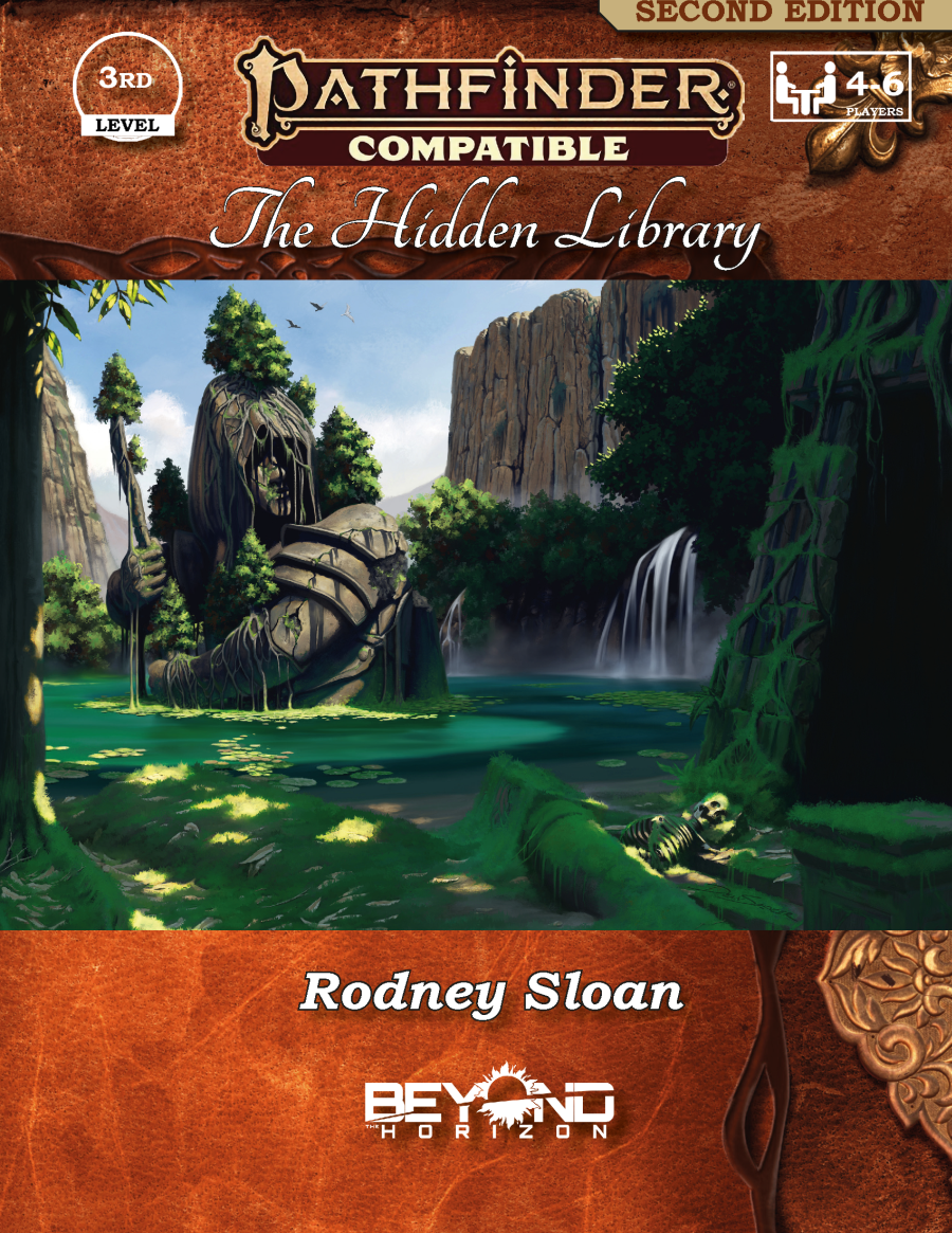 Ring Side Report- RPG review of The Hidden Library